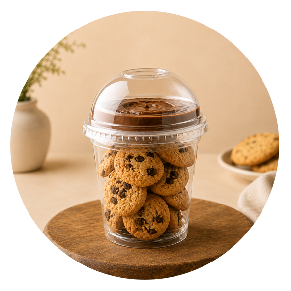 Dessert Containers & Tubs