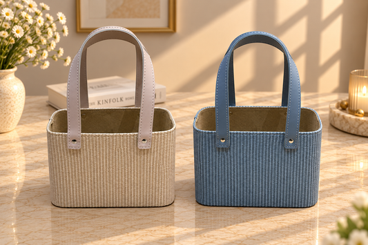 Riviera Weave – Imported Premium Textured Hamper Basket