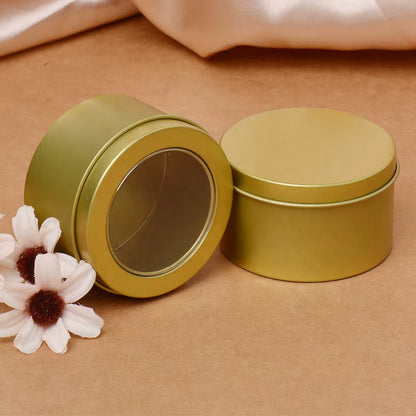 Premium Mini Window Gift Tin Box | Festive Gifting & Hamper Packaging