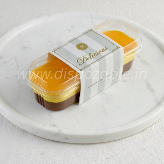 RECTANGLE DESSERT CONTAINER / TIRAMISU BOX