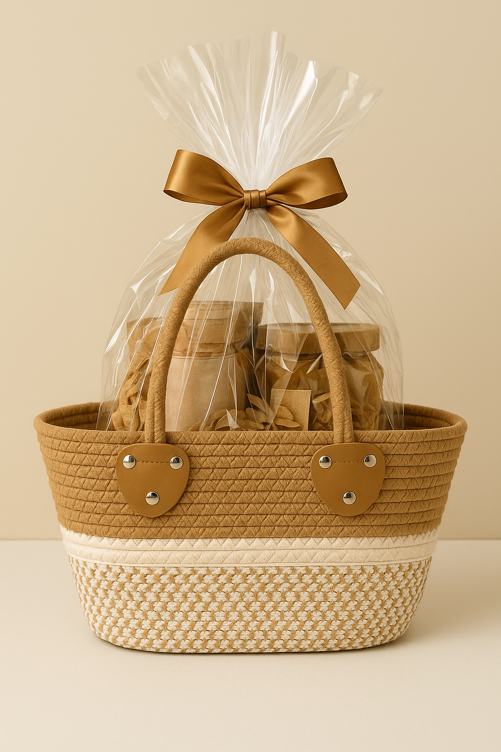 Handwoven Jute Tote Bag with Dual Handles – Eco-Friendly, Stylish Multipurpose Carry Bag