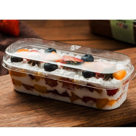 RECTANGLE DESSERT CONTAINER / TIRAMISU BOX