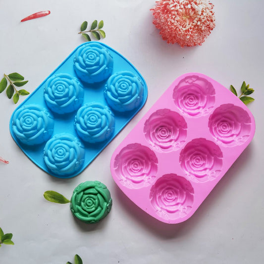 SILICON ROSE MOULD