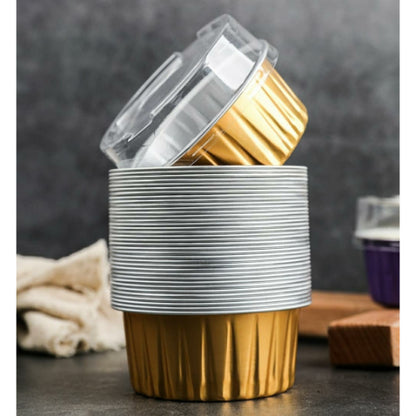 ROUND FOIL BAKE&SERVE WITH LID