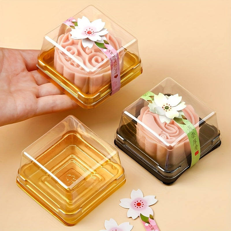 SQUARE DESSERT CONTAINER (PACK OF 25)