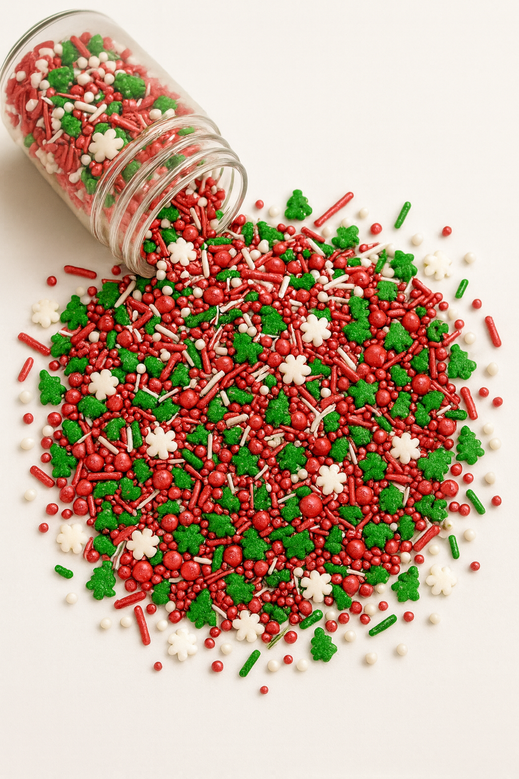 Red & Green Festive Sprinkle Mix – 500GM