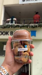 Premium Dual-Lid Dessert Cup with Dome Cover & Dip Compartment | Cookie & Sauce Serving Cup