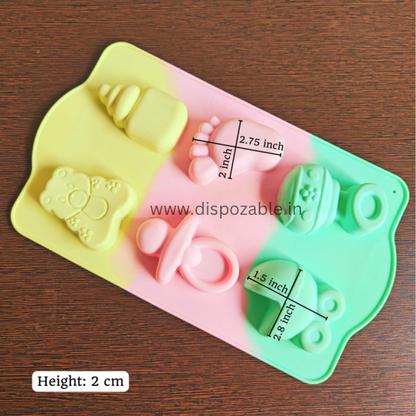 SILICON BABY SHOWER MOULD