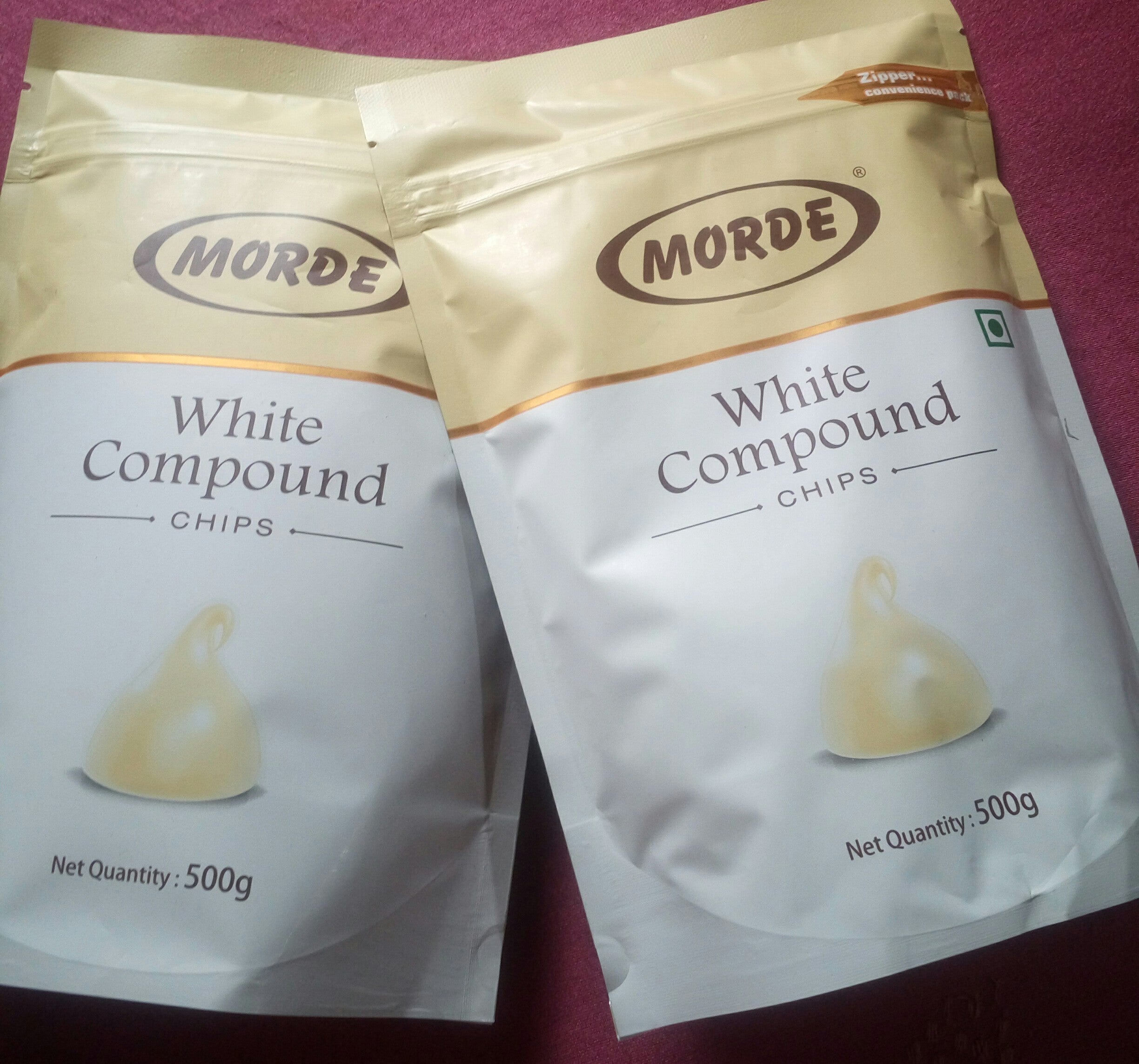 Compund Chip MORDE WHITE COMPOUND CHIPS 500GMS – Dispozable