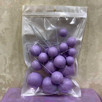 FAUX BALL TOPPER (20PCS)