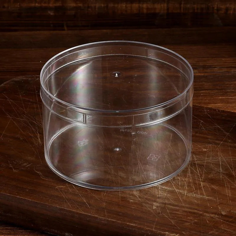 ACRYLIC ROUND DESSERT TUB. (PACK OF 10)