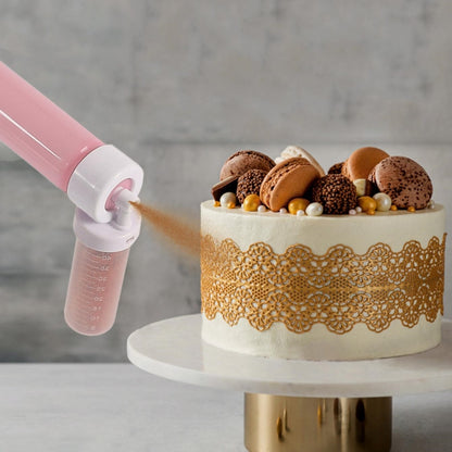 CAKE SHIMMER PUMP / MANUAL PLASTIC AIRBRUSH