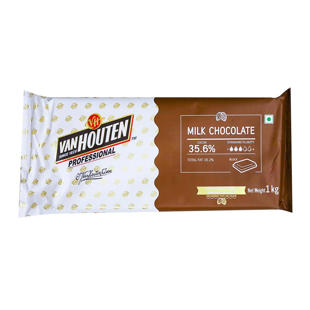 VANHOUTEN MILK CHOCOLATE 35.6%